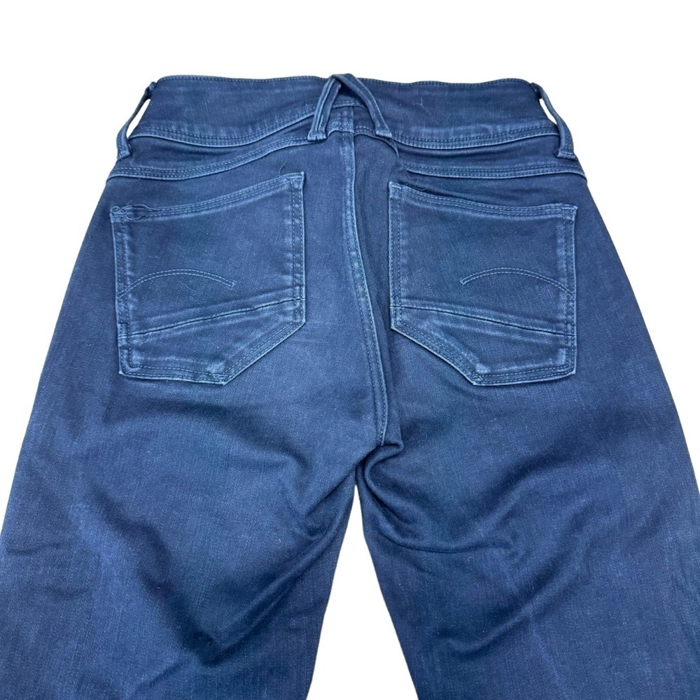 G-Star Raw Jeans Super Skinny Women’s Size W25 L32  Black Washed Arc Leg Pants - Picture 9 of 16